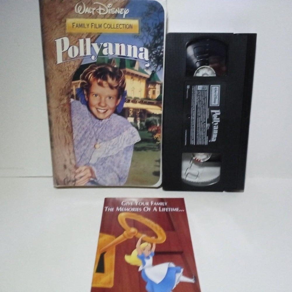 Pollyanna disney vhs family film collection.